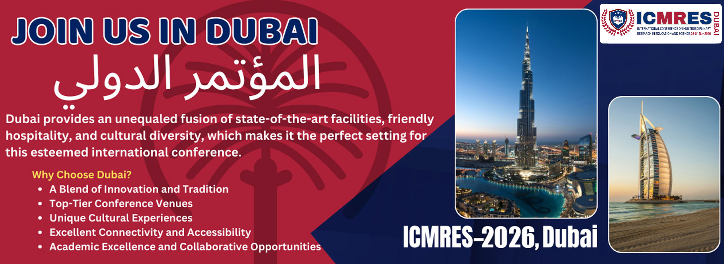 International Conference on Multidisciplinary Research in Education and Science